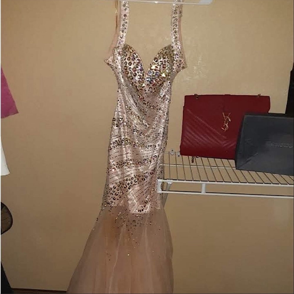 Size 4 Swarovski embedded dress